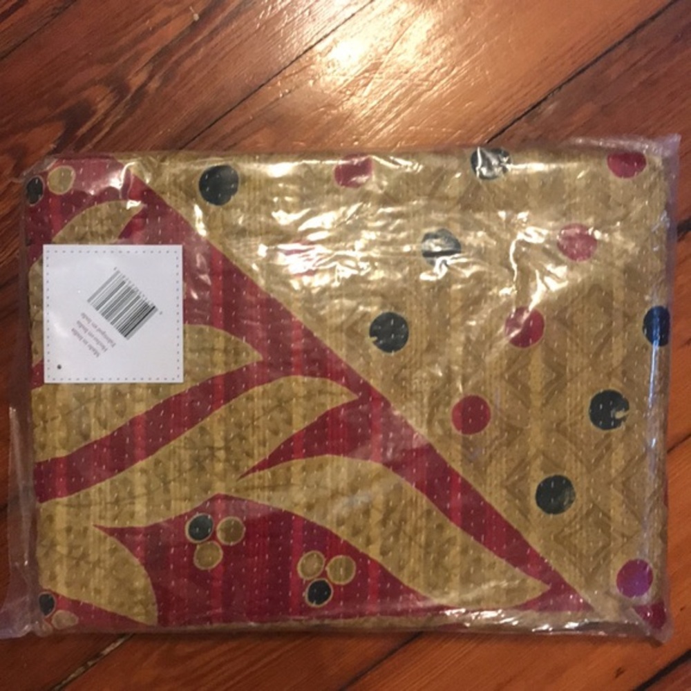 Melange Home Overdyed Kantha Throw